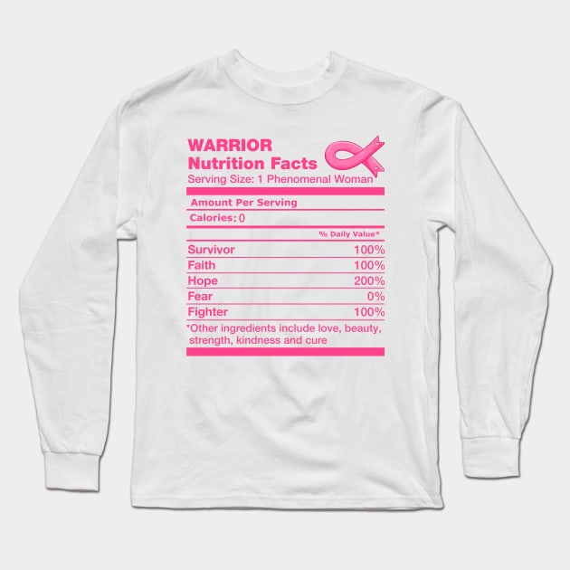 cute funny breast cancer Long Sleeve T-Shirt by CreativeShirt